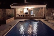 Villa El Terral - piscine nuit