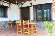 Cortijo Azahar - terrasse arrière