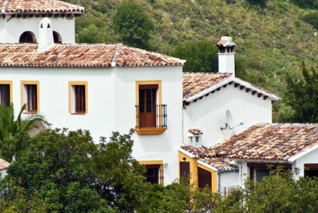 El Cortijo: vue maison