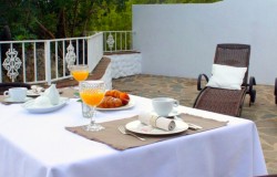 Escondidos - terrasse privée
